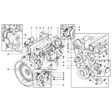 SCREW PLUG - Блок «300.5006 ENGINE DEUTZ TCD2013»  (номер на схеме: 10)