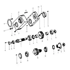 SCREW PLUG - Блок «REAR AXLE LAYSHAFT»  (номер на схеме: 26)