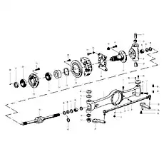 KNUCKLE PIN - Блок «387.7702.01 FRONT AXLE-INTERNAL PARTS»  (номер на схеме: 11)