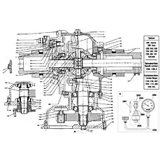 ADJUSTMENT SHEET - Блок «660.7750.01 DIFFERENTIAL AND CARRIER ASSEMBLY»  (номер на схеме: 443)