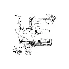 Swing Arm Assembly - Блок «B80B1008 Механизм автоуровня»  (номер на схеме: 3)