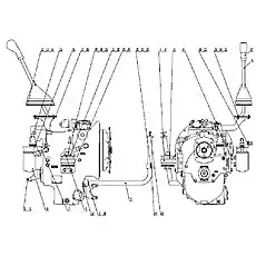 Converter Radiator As - Блок «Преобразователь и передача крутящего момента в сборе 2»  (номер на схеме: 8)