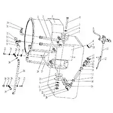 NutM6ZnD - Блок «Система гидравлического преобразователя крутящего момента»  (номер на схеме: 15)