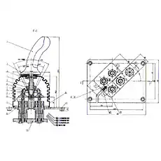 Stifled - Блок «DXS-00 CK Контрольный клапан»  (номер на схеме: 26)