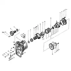 Pump Body - Блок «YJSW315-6 Гидротрансформатор»  (номер на схеме: 4)