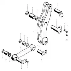 Pin Shaft Assembly - Блок «Z5E314 Инструмент II»  (номер на схеме: 1)