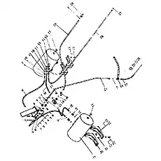 Right brake hose - Блок «Тормозная система»  (номер на схеме: 7)