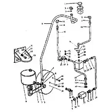 Washer 16ZnD - Блок «Аварийная тормозная система»  (номер на схеме: 10)