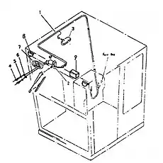 Relay JN3A-24V - Блок «Электрическая система»  (номер на схеме: 7)