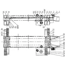Pipe connection G12 - Блок «qy16k-65-3 Трубки для клапанов к выходному триггеру»  (номер на схеме: 3)