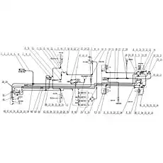 Rubber hose - Блок «xz16k-42a Трубки циркуляции воздуха в сборе»  (номер на схеме: 26)