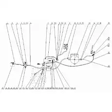 O-ring 11.2x2.65 - Блок «Система управления рабочим тормозом»  (номер на схеме: 5)