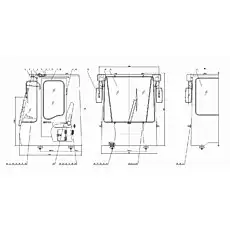 Right door assembly - Блок «Система кабины водителя»  (номер на схеме: 10)