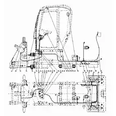 Brake air pressure gauge - Блок «Электрическая система»  (номер на схеме: 40)