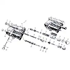 Spacer - Блок «Клапан управления коробкой передач»  (номер на схеме: 25)