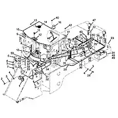 Compressor bracket - Блок «Электрическая система»  (номер на схеме: 60)