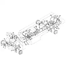 Air tank assembly - Блок «Рабочая тормозная система»  (номер на схеме: 29)