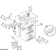 Airfilter - Блок «Гидравлический масляный бак в сборе»  (номер на схеме: 5)