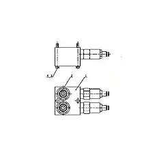 GB/T5782-86 - Блок «B80A110102 Предохранительный клапан в сборе»  (номер на схеме: 4)