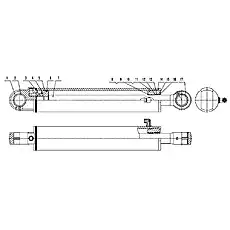 Piston Rod - Блок «B80D-XB-00 Держатель цилиндров»  (номер на схеме: 7)