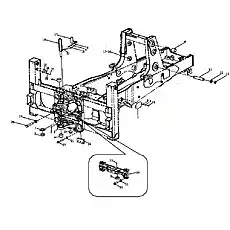 Fitting-grease M10X1 90 - Блок «Рама III»  (номер на схеме: 23)