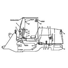 Alternator - Блок «Z30E15T12 Электрические компоненты Расположение сборок»  (номер на схеме: 12)
