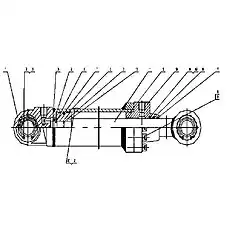 Piston Rod - Блок «45-00 Рулевой цилиндр»  (номер на схеме: 11)