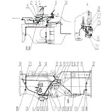 Accumulator Bracket - Блок «Тормозная система Z35H09T4»  (номер на схеме: 2)