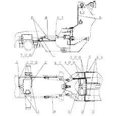 Clamp - Блок «Полная гидравлическая рулевая система Z40H08 - Централизованная смазочная система»  (номер на схеме: 5)