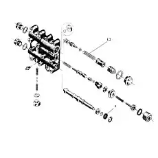 Spacer Sleeve - Блок «Регулирующий клапан - Трансмиссия»  (номер на схеме: 9)