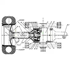 Inner Gear Ring - Блок «Z40H05T1 Задний мост»  (номер на схеме: 11)