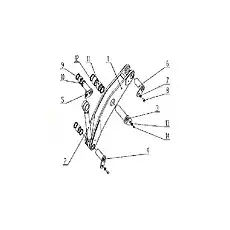 Pin Shaft - Блок «Z40H14T1 Инструмент II»  (номер на схеме: 6)