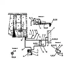 20-30 Hoop - Блок «Z50E17T56 Система кондиционера»  (номер на схеме: 13)