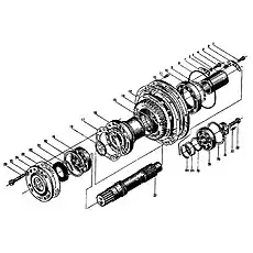 Screw M6x12 - Блок «Преобразователь крутящего момента 2»  (номер на схеме: 11)