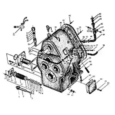 Nut M6 ZnD - Блок «Коробка передач и аксессуары»  (номер на схеме: 50)