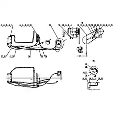 Ball valve 1/2 Q11F-16T - Блок «Система кондиционирования»  (номер на схеме: 24)