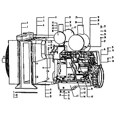 Система двигателя 1