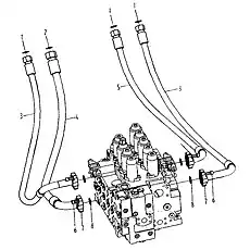 Труба - Блок «Трубопровод обратный основной»  (номер на схеме: 15)