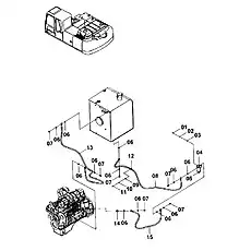 БОЛТ - Блок «Топливный трубопровод»  (номер на схеме: 01)