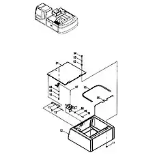 ГАЙКА - Блок «Ящик с инструментами»  (номер на схеме: 11)