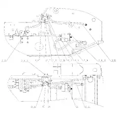 GEAR PUMP - Блок «AUX HYDRAULIC SYSTEM 00C2814 002»  (номер на схеме: 23)