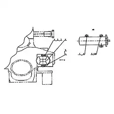 Болт M10x30-8.8-Zn.D - Блок «11K0014 Насос шестеренчатый в сборе»  (номер на схеме: 1)