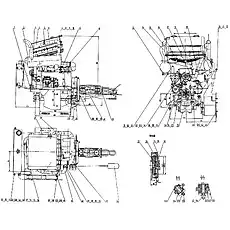 Болт М8х30-8.8-Zn.D - Блок «00E0247 Система двигателя»  (номер на схеме: 34)