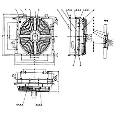 Болт M10x25-8.8-Zn.D - Блок «20С0298 Система охлаждения»  (номер на схеме: 8)