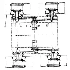 Диск колесный в сборе - Блок «04Е0024 Система трансмиссии и привода»  (номер на схеме: 1)