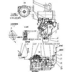 BOLT - Блок «Система двигателя 00E0227 008»  (номер на схеме: 13)
