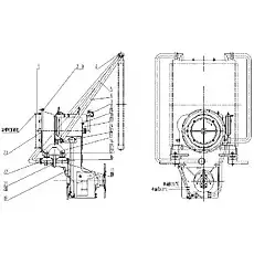 GEARSHIFT SYSTEM - Блок «Коробка передач и преобразователь крутящего момента в сборе 05E0062 003»  (номер на схеме: 20)
