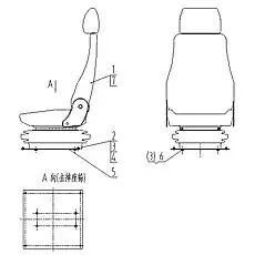 SEAT - Блок «Сиденье 46E0021001»  (номер на схеме: 7)