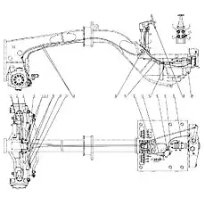 HOSE - Блок «Гидравлическая система рулевого управления 10E0229000»  (номер на схеме: 12)