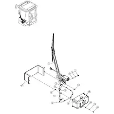 CABLE TIE - Блок «WIPER SYSTEM 49C2516_000_00»  (номер на схеме: 6)